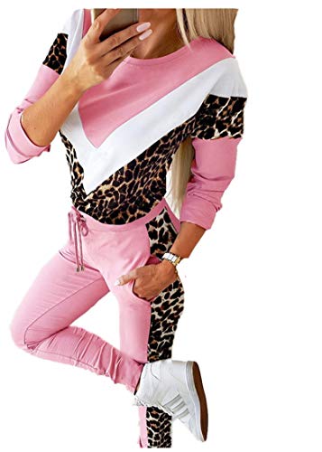 Damen Freizeitanzug Leopard Jogginganzug Zweiteiler Sportanzug Traininganzug Langarmshirt + Lange Sporthose L Xbao Damen Freizeitanzug Leopard Jogginganzug Zweiteiler Sportanzug Traininganzug Langarmshirt + Lange Sporthose L Xbao von Huizhouxiaobaodianzigongsi