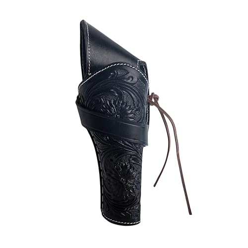 Hulara Full Grain Buff Leather Cross Draw Holster Gun Holder 22 .38/357 .44/45 Cal Revolver Gun Western Holster Fit 4" to 8" Revolver Holster Hulara Full Grain Buff Leather Cross Draw Holster Gun Holder 22 .38/357 .44/45 Cal Revolver Gun Western Holster Fit 4" to 8" Revolver Holster von Hulara