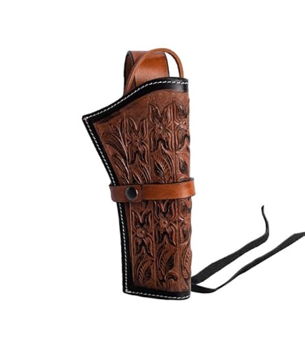 Hulara Leather Western Gun Holster Heritage 22 Holster .38 .44 .45 .357 .358 Cowboy Holsters for Revolvers 4" to 8" Approx Heritage Rough Rider Leather Holster Hulara Leather Western Gun Holster Heritage 22 Holster .38 .44 .45 .357 .358 Cowboy Holsters for Revolvers 4" to 8" Approx Heritage Rough Rider Leather Holster von Hulara