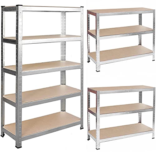 Humberg 4840 Schwerlastregal mit 5 Böden aus MDF 150 x 75 x 30 cm Humberg 4840 Schwerlastregal mit 5 Böden aus MDF 150 x 75 x 30 cm von Humberg