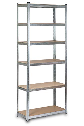 Humberg Lagerregal Regale Abstellraum Steckregal Werkstattregal Schwerlastregal 2in1 222 x 90 x 40 cm mit 6 Böden Maximale Belastung 600KG Humberg Lagerregal Regale Abstellraum Steckregal Werkstattregal Schwerlastregal 2in1 222 x 90 x 40 cm mit 6 Böden Maximale Belastung 600KG von Humberg