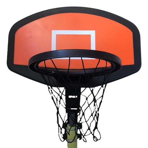 Trampolin-Basketballtor, Indoor-Basketballkorb für Kinder, Trampolin-Basketballkorb-Befestigungsset, Trampolin-Rebounder-Spielzeug für Spiele, Kinder, , Mädchen von Humdcdy