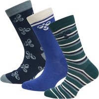 3er Pack hummel hmlALFIE Socken Kinder 6470 - deep teal 28-31 von Hummel