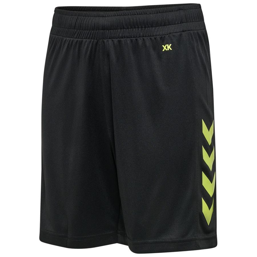 Hummel Fußball Shorts Core - Schwarz/Gelb Kinder von Hummel