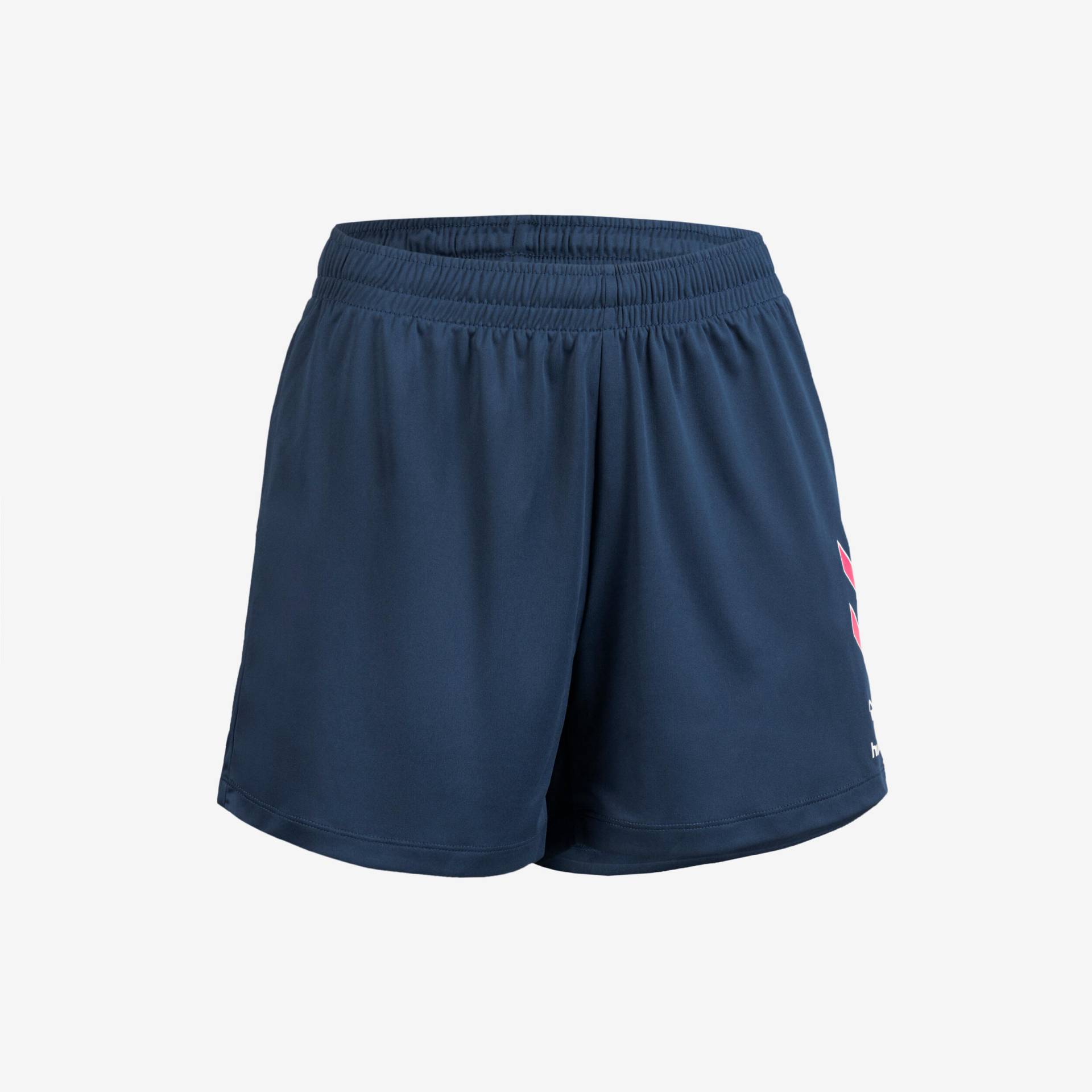 Damen Handball Shorts - HUMMEL grau/rosa von Hummel