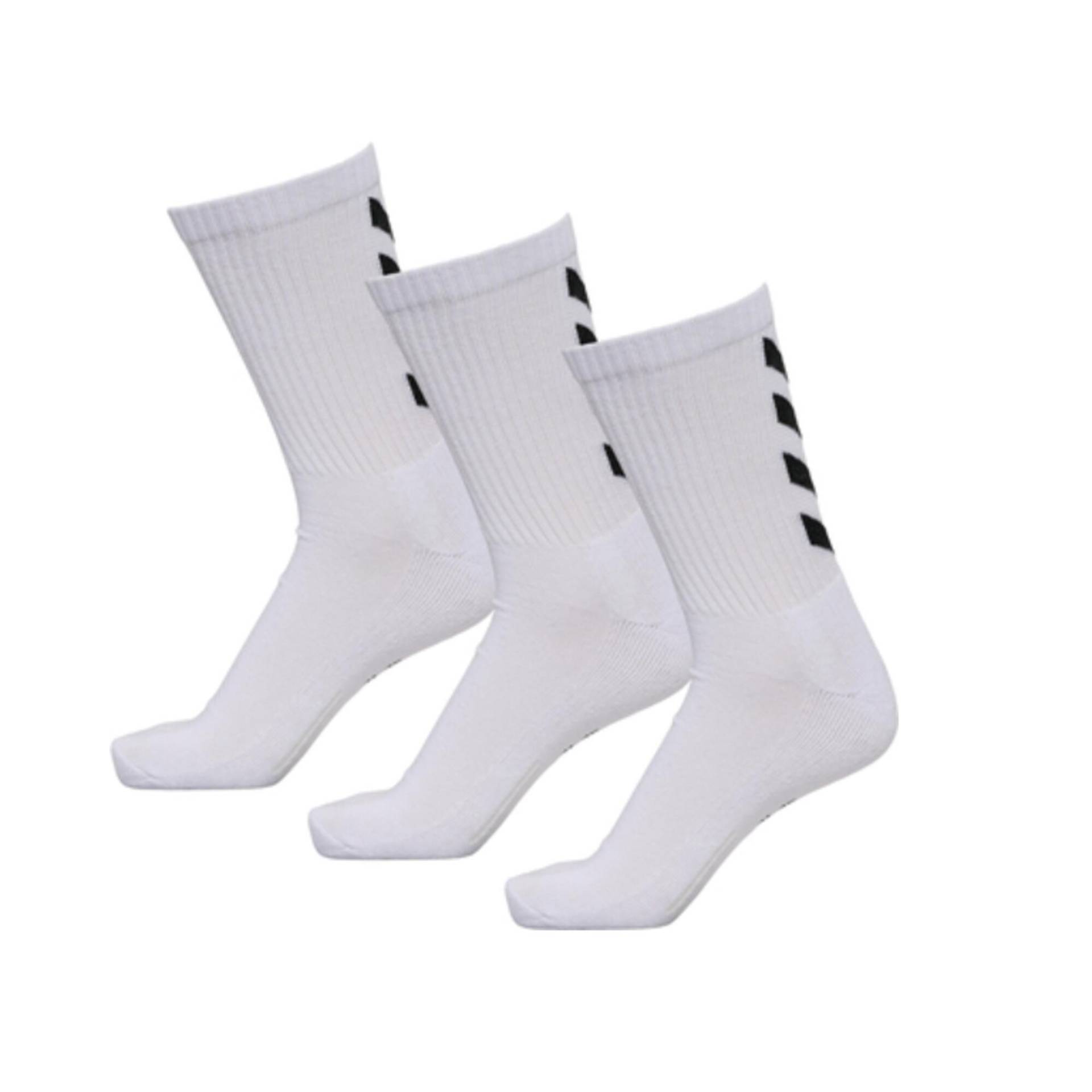Handball Socken - HUMMEL Fundamental 3-Pack Sock weiss von Hummel