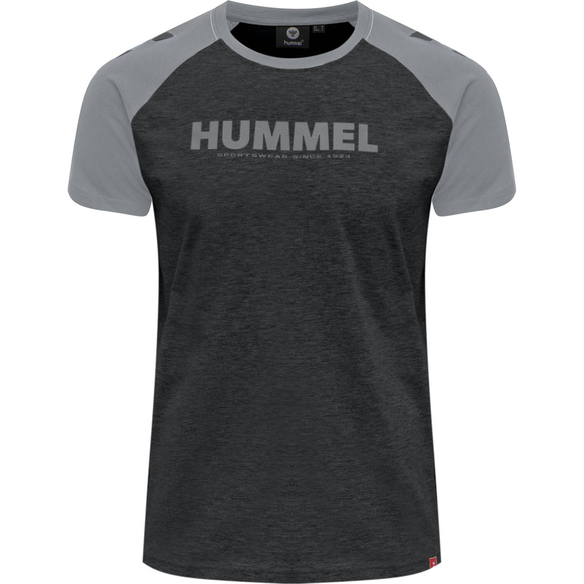 Damen/Herren Handball T-Shirt - Hummel Legacy Blocked schwarz/grau von Hummel