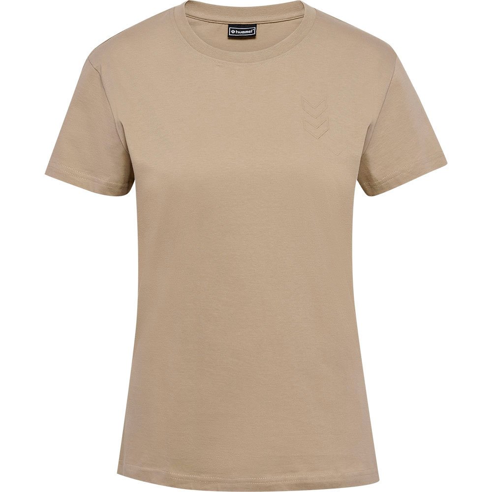 Hummel Active Co Short Sleeve T-shirt Beige L Frau von Hummel