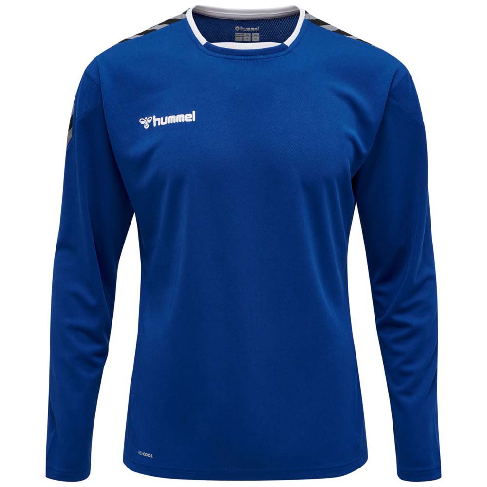 Hummel Authentic Poly Long Sleeve T-shirt Blau S Mann von Hummel