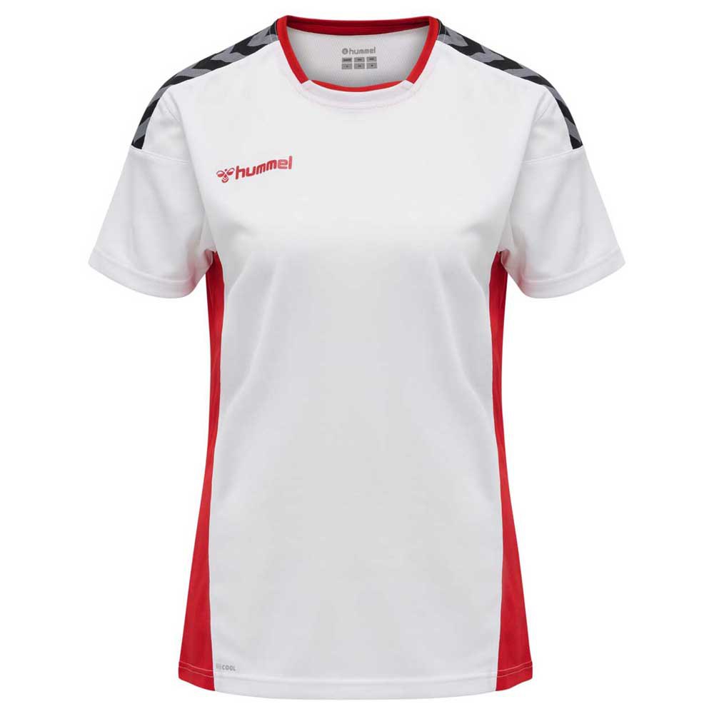 Hummel Authentic Poly Short Sleeve T-shirt Weiß XL Frau Hummel Authentic Poly Short Sleeve T-shirt Weiß XL Frau von Hummel
