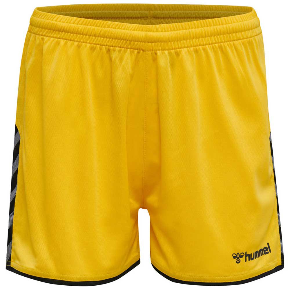 Hummel Authentic Shorts Gelb M Frau von Hummel