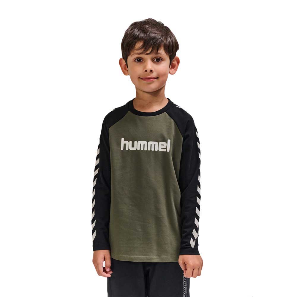 Hummel Boys Long Sleeve T-shirt Grün 9 Years Junge von Hummel