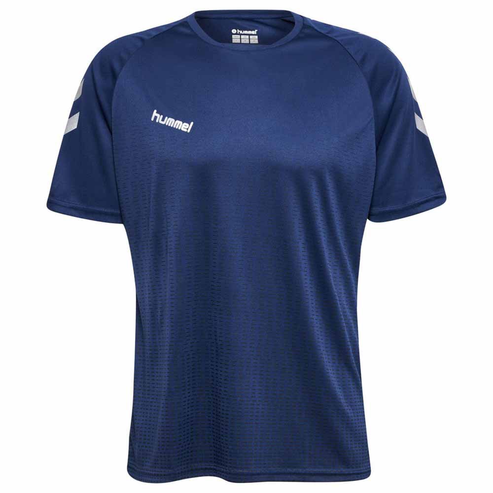 Hummel Challenger Short Sleeve T-shirt Blau S Mann von Hummel