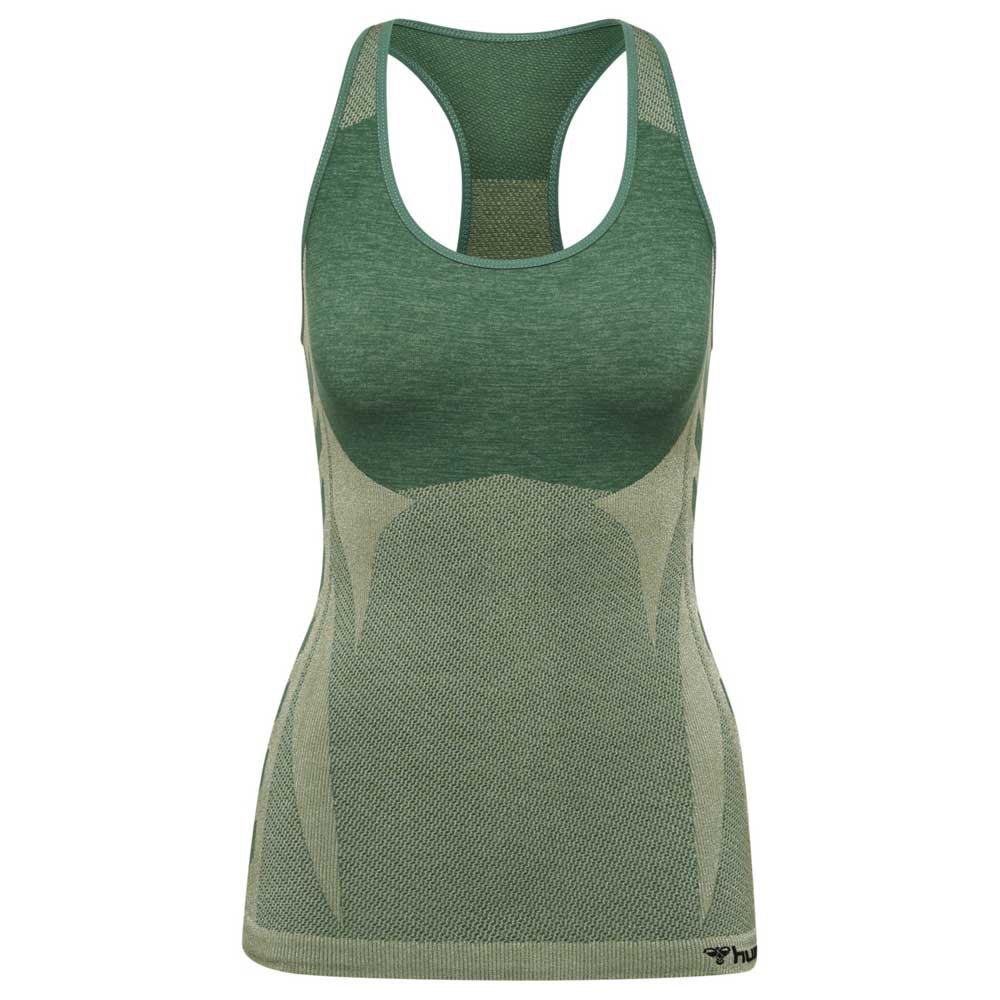 Hummel Cleaa Seamless Sports Top Grün S Frau von Hummel