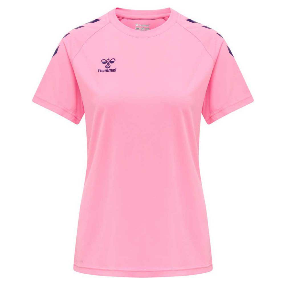 Hummel Core Xk Core Poly Short Sleeve T-shirt Rosa L Frau von Hummel