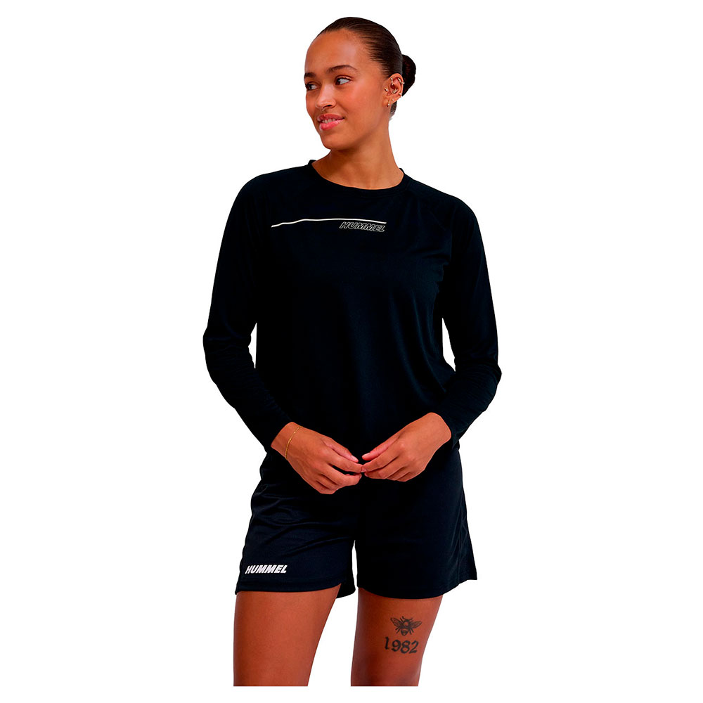 Hummel Court Light Weight Long Sleeve T-shirt Schwarz L Frau Hummel Court Light Weight Long Sleeve T-shirt Schwarz L Frau von Hummel