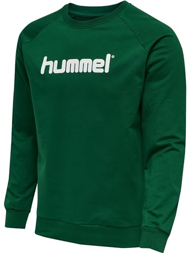 HUMMEL Damen Pullover Go Cotton Logo Sweatshirt Woman 203519 Evergreen L HUMMEL Damen Pullover Go Cotton Logo Sweatshirt Woman 203519 Evergreen L von hummel