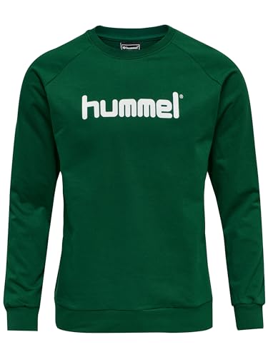 HUMMEL Damen Pullover Go Cotton Logo Sweatshirt Woman 203519 Evergreen XXL HUMMEL Damen Pullover Go Cotton Logo Sweatshirt Woman 203519 Evergreen XXL von hummel