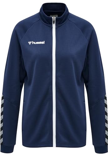 hummel Damen Authentic Women Poly Zip Jacket Jacke, Marine, 2XL von hummel