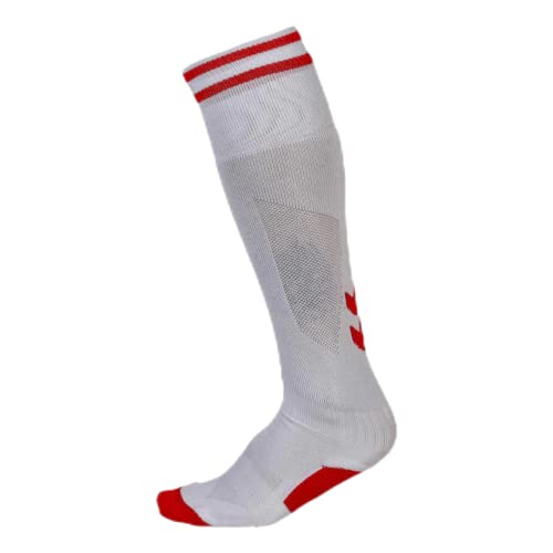hummel Unisex Element Football Socken, Weiß/True Rot, 35-38 EU hummel Unisex Element Football Socken, Weiß/True Rot, 35-38 EU von hummel