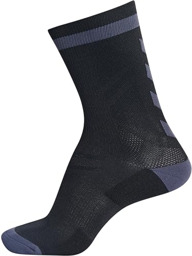 Hummel Unisex Elite Indoor Low Socken, BLACK/ASPHALT, 46 EU Hummel Unisex Elite Indoor Low Socken, BLACK/ASPHALT, 46 EU von hummel