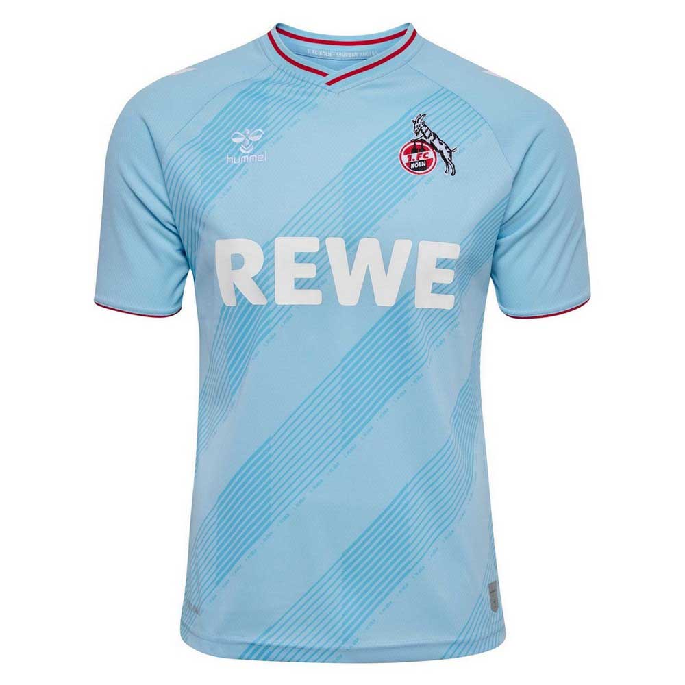 Hummel Fc Köln 23/24 Third Short Sleeve T-shirt Blau 2XL von Hummel