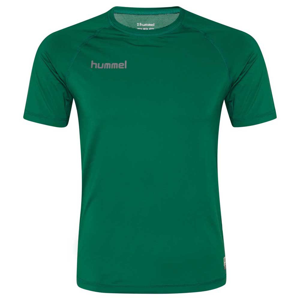 Hummel First Performance Short Sleeve T-shirt Grün 2XL Mann von Hummel