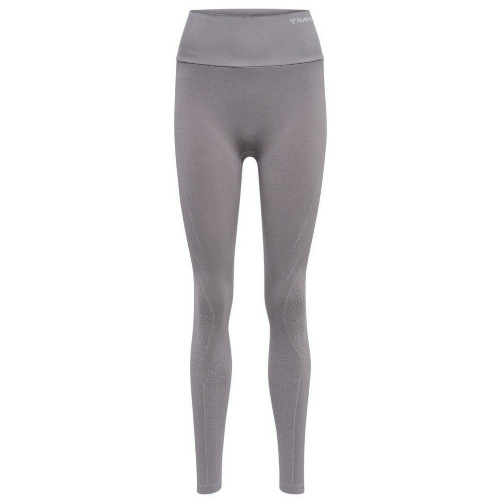 Hummel Flow Seamless High Waist Leggings Grau M Frau von Hummel