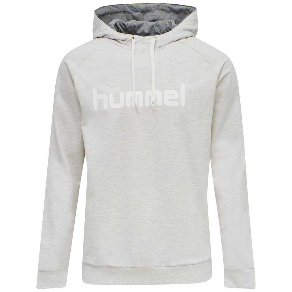 Hummel Go Cotton Logo Hoodie Grau L Mann von Hummel