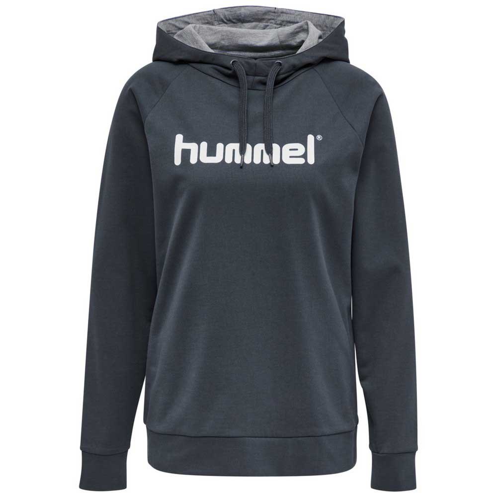 Hummel Go Cotton Logo Hoodie Grau L Frau von Hummel