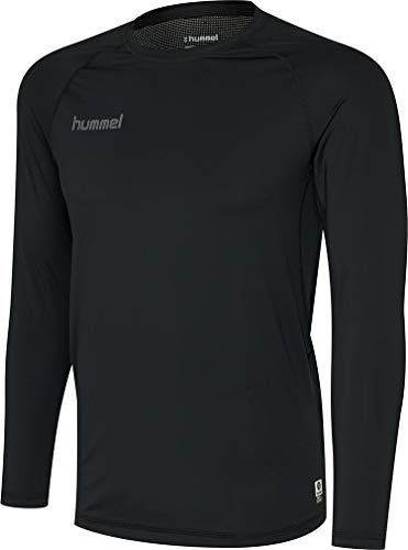 hummel Herren Hml First Performance Jersey L/S Shirt, Schwarz, L EU hummel Herren Hml First Performance Jersey L/S Shirt, Schwarz, L EU von hummel