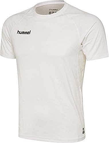 HUMMEL Herren Hml First Performance S/S Jersey Short Sleeve, Weiß, XL EU HUMMEL Herren Hml First Performance S/S Jersey Short Sleeve, Weiß, XL EU von hummel