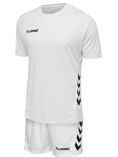hummel Herren Ensemble Promo Set Trainingsanzug, Weiß, XL hummel Herren Ensemble Promo Set Trainingsanzug, Weiß, XL von hummel