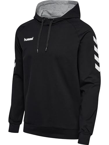 hummel Herren Hmlgo bomuld hættetrøje Kapuzenpullover, Schwarz, S EU hummel Herren Hmlgo bomuld hættetrøje Kapuzenpullover, Schwarz, S EU von hummel
