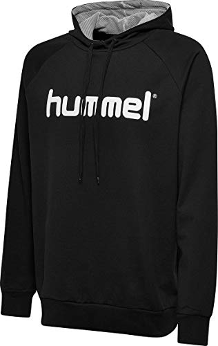 hummel Herren Hmlgo Cotton logo hættetrøje Kapuzenpullover, Schwarz, M EU hummel Herren Hmlgo Cotton logo hættetrøje Kapuzenpullover, Schwarz, M EU von hummel