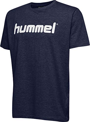 hummel Herren Hmlgo bomuldslogo T shirts, Marine, S EU hummel Herren Hmlgo bomuldslogo T shirts, Marine, S EU von hummel