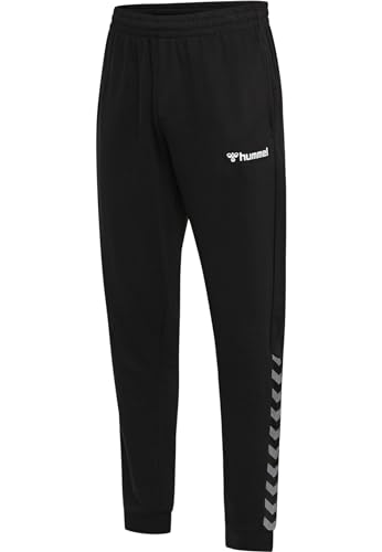 Hummel Herren Hmlauthentic Sweat Pant, Black/White, S EU Hummel Herren Hmlauthentic Sweat Pant, Black/White, S EU von hummel