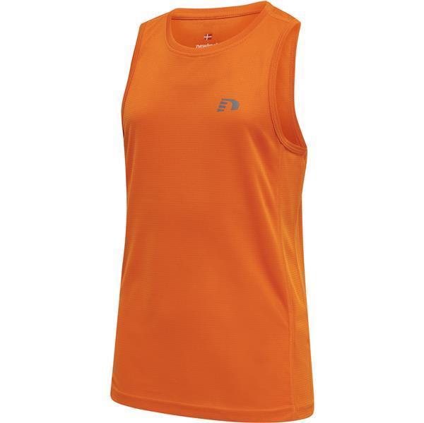 Hummel KIDS CORE RUNNING SINGLET - ORANGE TIGER - 152 von Hummel