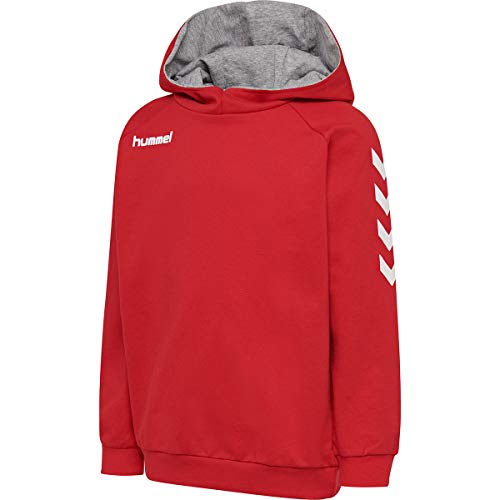 hummel Herren Hmlgo Kids Cotton Hoodie Kapuzenpullover, True Red, 152 EU von hummel