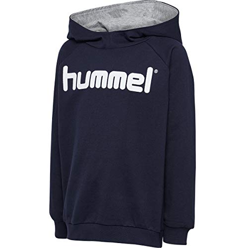 hummel Unisex Kinder Hmlgo Kids Cotton Logo Hoodie Kapuzenpullover, Marine, 164 EU hummel Unisex Kinder Hmlgo Kids Cotton Logo Hoodie Kapuzenpullover, Marine, 164 EU von hummel