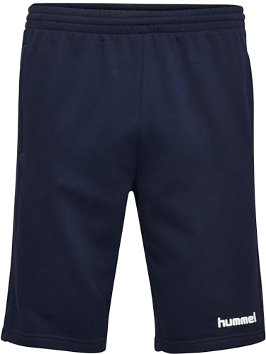 Hummel Kinder hmlGO KIDS COTTON BERMUDA Shorts, Marine, 116 von hummel