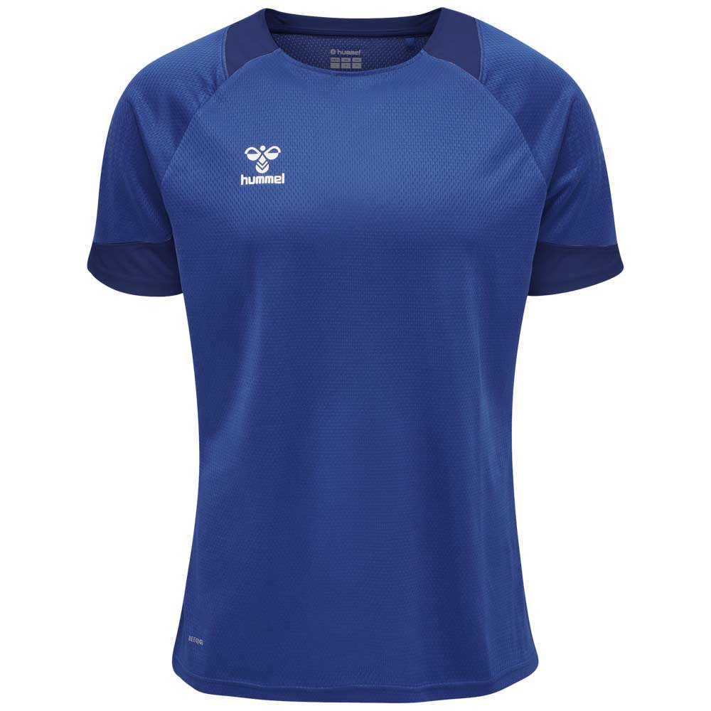 Hummel Lead Poly Short Sleeve T-shirt Blau S Mann Hummel Lead Poly Short Sleeve T-shirt Blau S Mann von Hummel