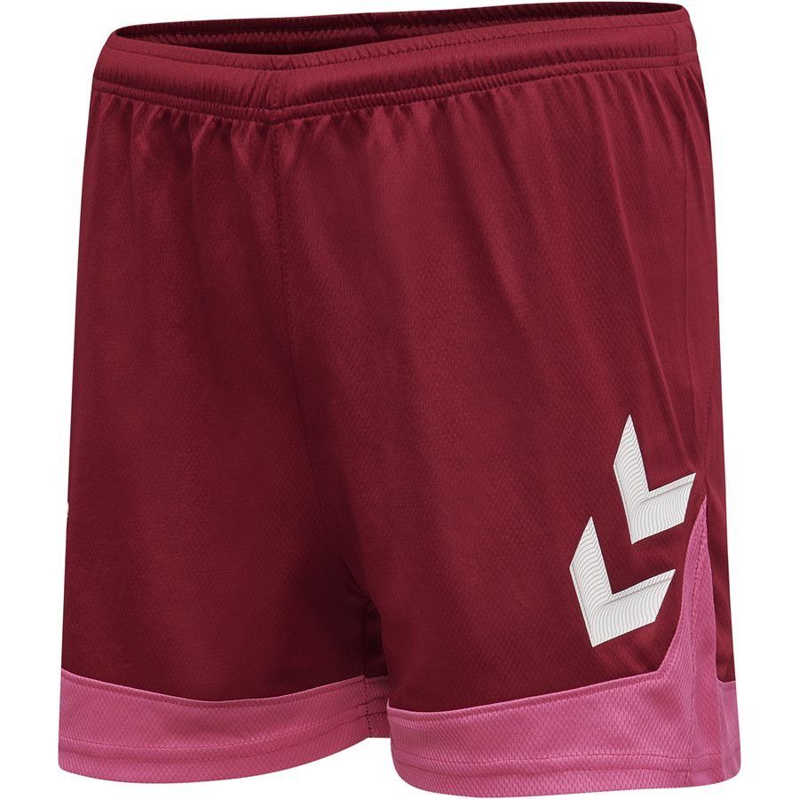 Hummel Lead Shorts - Rot/Pink Damen von Hummel