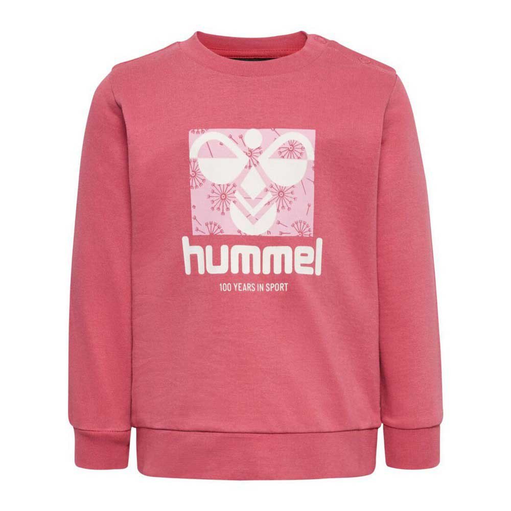 Hummel Lime Sweatshirt Rot 0-1 Months von Hummel