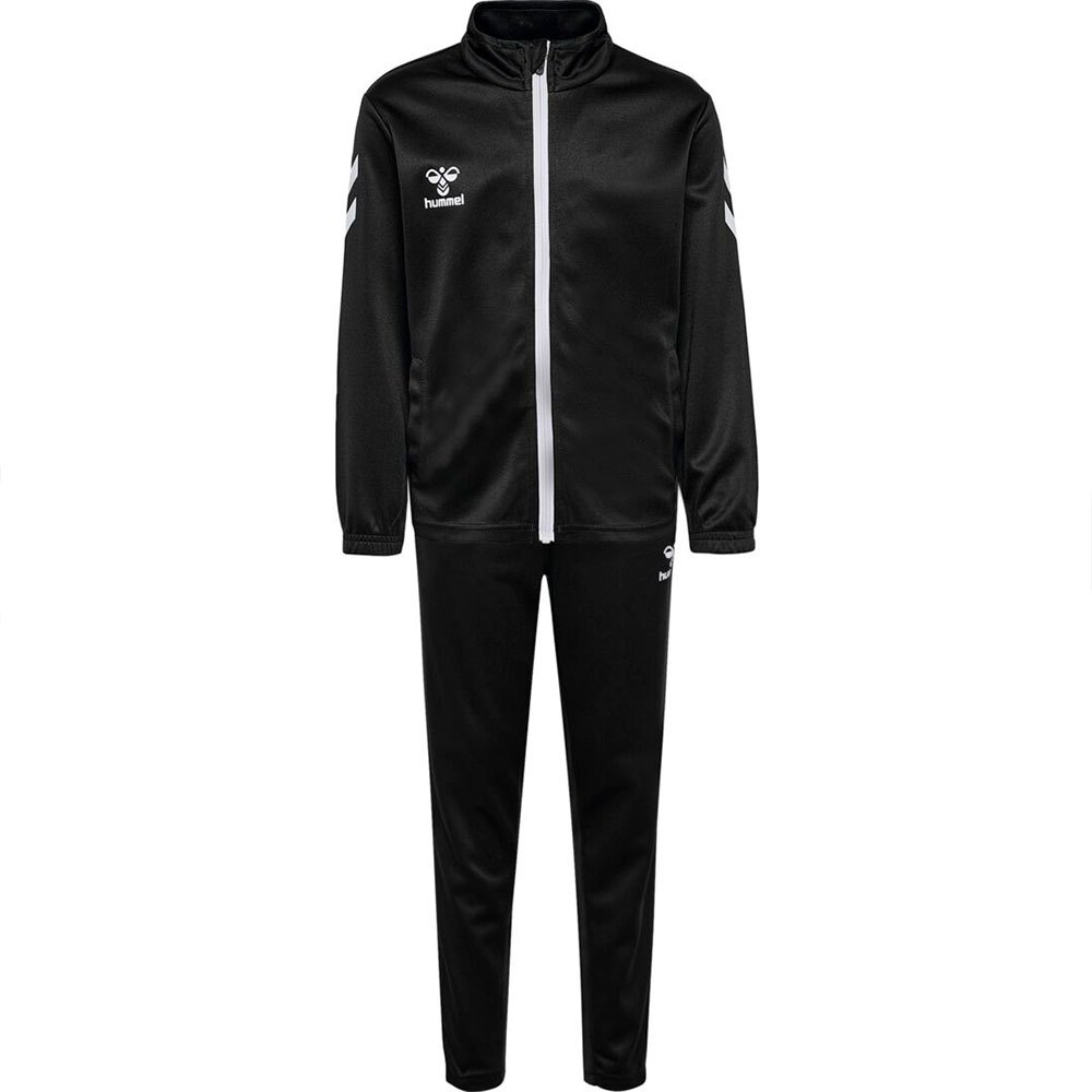 Hummel Logo Tracksuit Schwarz 10 Years Junge von Hummel