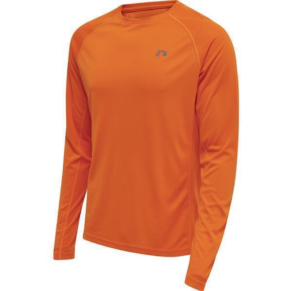 Hummel MEN CORE RUNNING T-SHIRT L/S - ORANGE TIGER - S Hummel MEN CORE RUNNING T-SHIRT L/S - ORANGE TIGER - S von Hummel