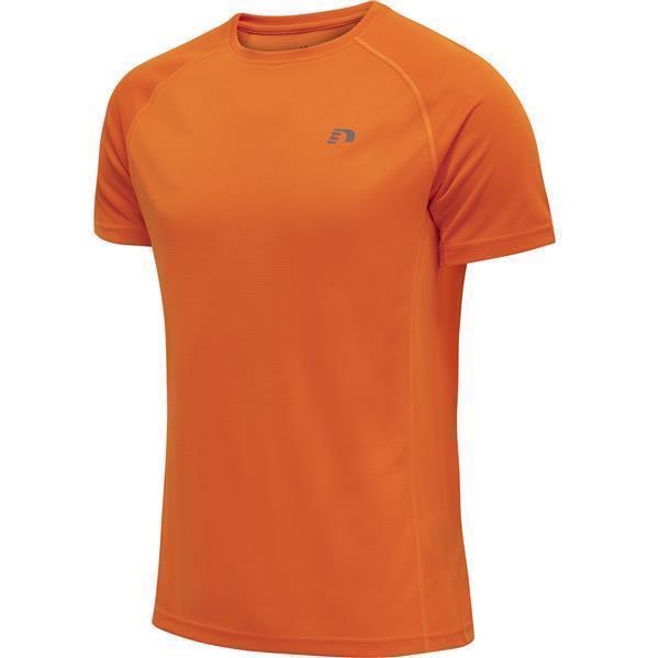 Hummel MEN CORE RUNNING T-SHIRT S/S - ORANGE TIGER - 2XL von Hummel