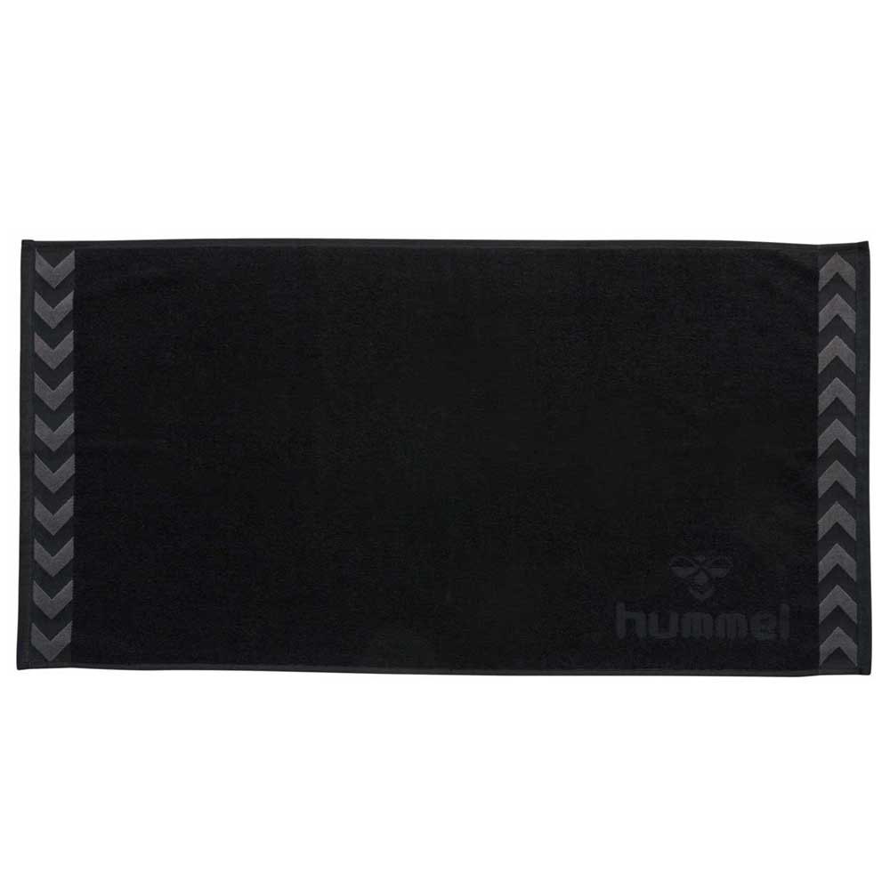 Hummel Old School Towel Schwarz 100 x 50 cm von Hummel