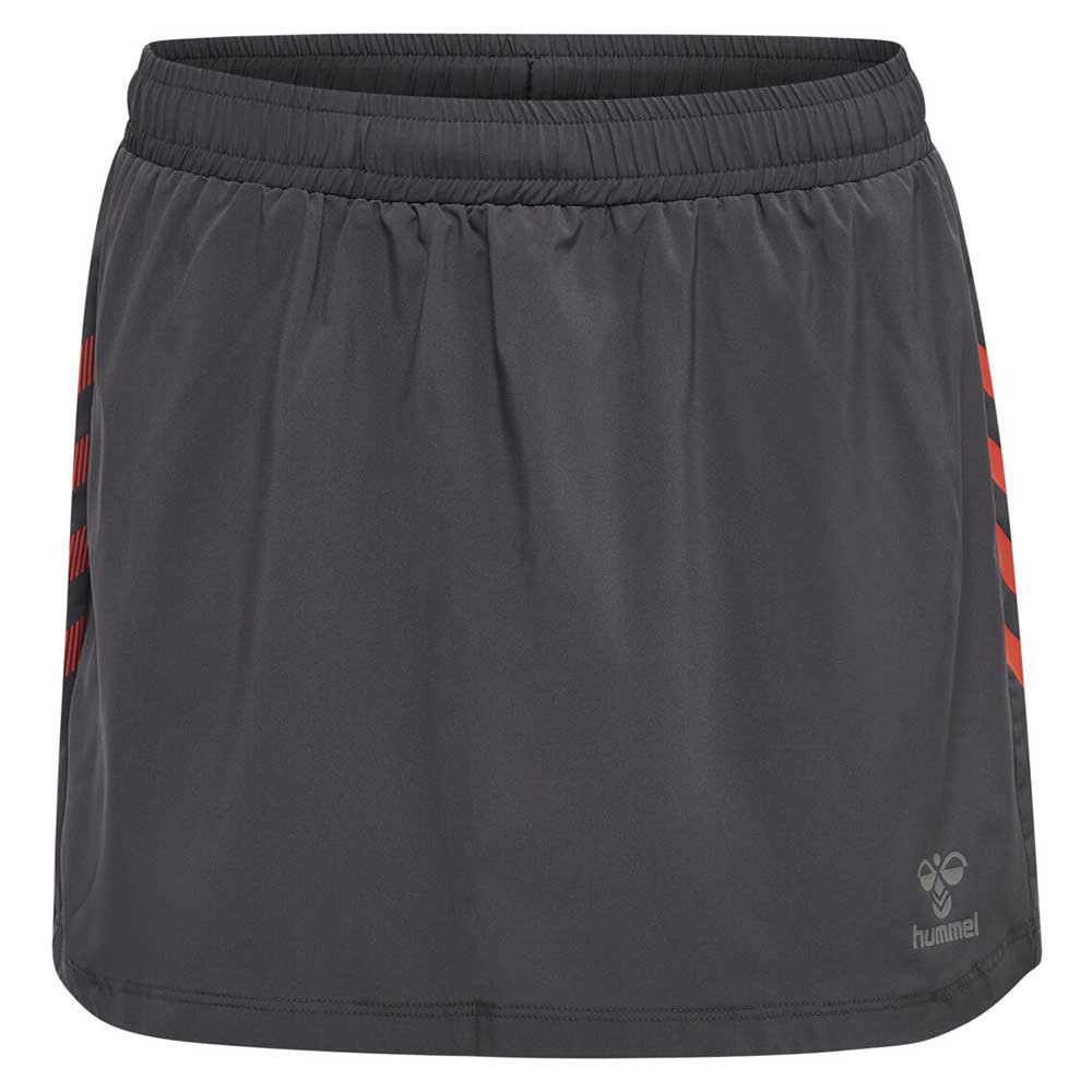 Hummel Pro Grid Game Skirt Grau XS Frau von Hummel