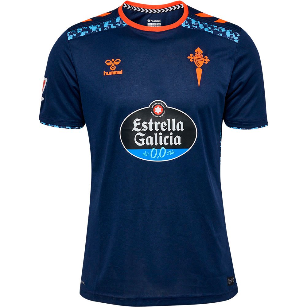 Hummel Rc Celta De Vigo 24/25 Away Short Sleeve T-shirt Blau L von Hummel